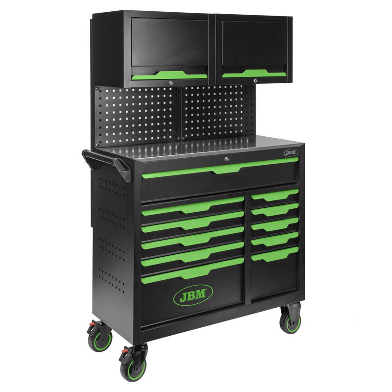 JBM 55118 - Carrello Portautensili Professionale Set 172 Attrezzi Inclusi