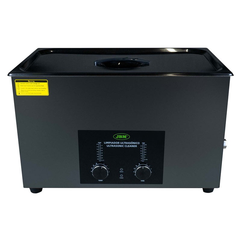JBM 54482 - Pulitore a Ultrasuoni 30 L - per Componenti e Parti Meccaniche