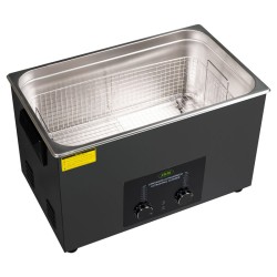JBM 54482 - Pulitore a Ultrasuoni 30 L per Componenti e Parti Meccaniche