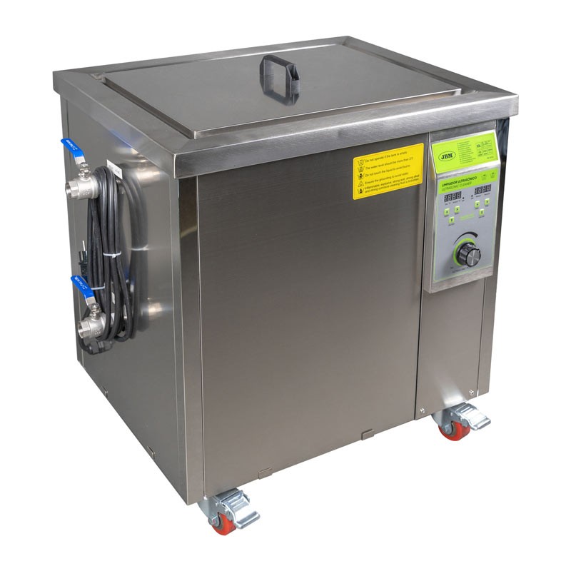 JBM 54733 - Pulitore a Ultrasuoni 53 L Professionale per Componenti Industriali