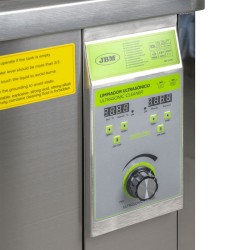JBM 54733 - Pulitore a Ultrasuoni 53 L Professionale per Componenti Industriali