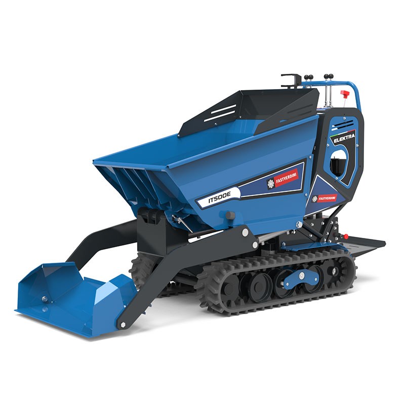 Fast Verdini IT500E - Minidumper a Batteria - Con/Senza Pala Autoricaricante
