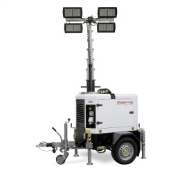 Multipower MI85YHC 10038 - Torre Faro LED Generatore Incorporato e Palo Idraulico