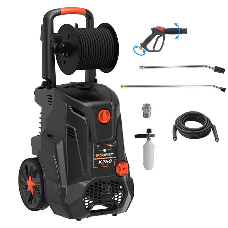 Comet K 250 13/190 T Extra - Idropulitrice Induzione Acqua Fredda 190 bar
