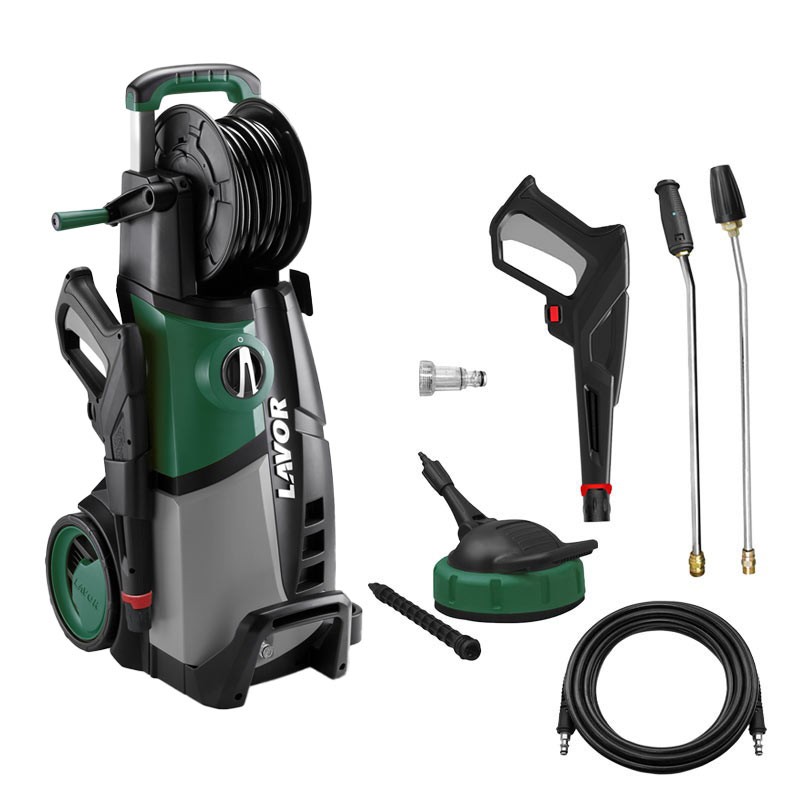 Lavor LVR5 Plus 150 36064-00023 - Idropulitrice 150 bar con Lavasuperfici da Esterno