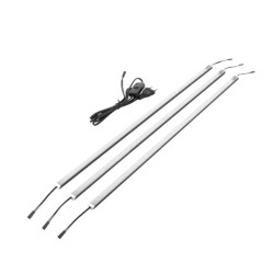 JBM SERIE599 - Kit Completo di Set di 3 luci LED magnetiche con interruttore per Sistemi Modulari (Art. 17919)