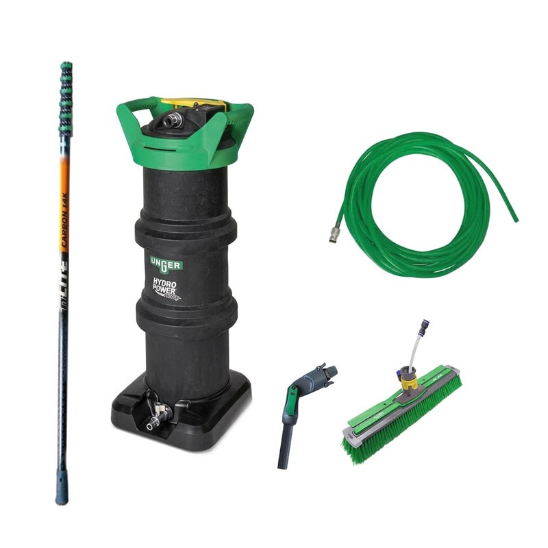 UNGER Kit Expert DINK2 - Pulizia Professionale Vetrate Fotovoltaici