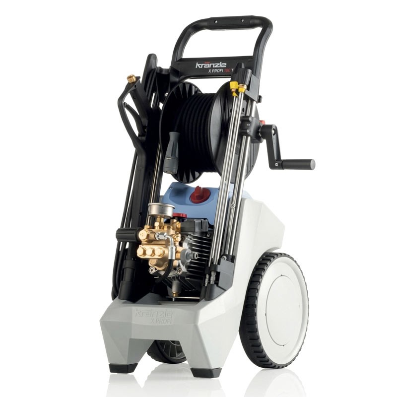 Kranzle X Profi 160 TST 606120 - Idropulitrice Acqua Fredda 140 bar con Avvolgitubo