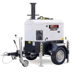 Genmac BRILLEN - TM7Y-M5 Torre Faro Telescopico 7 m Diesel 110 L