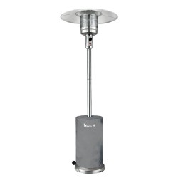 Vinco 71312 - Fungo Riscaldante Inox per Esterni 15 kW