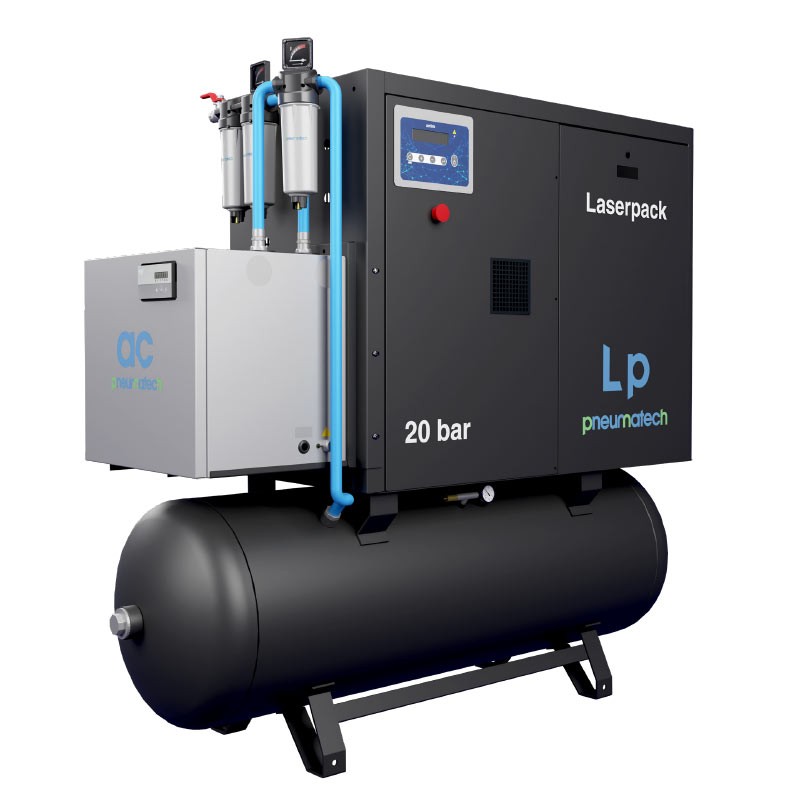 Pneumatech LP Laserpack - Compressore per Taglio Laser 20 bar