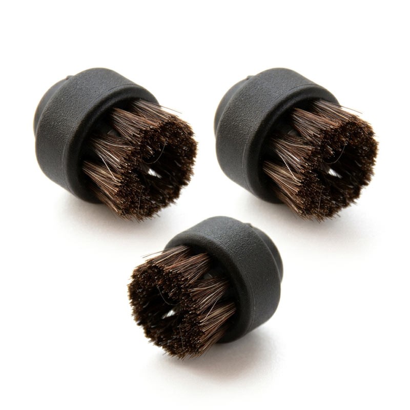 Bieffe Farinelli MGLNC - Kit 3 Spazzolini 28 mm in Crine per MGK04NC