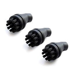 Bieffe Farinelli MGLND - Kit 3 Spazzolini 26 mm Curvi per Lancia Vapore