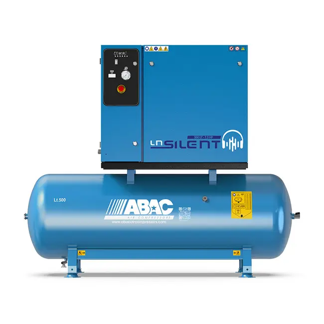 ABAC LN2 B7000 500 T10 - Compressore Industriale 500 L