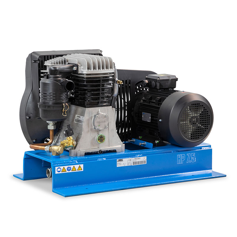 ABAC B6000 BF7,5 - Complete Compressor Unit with 7.5 HP power