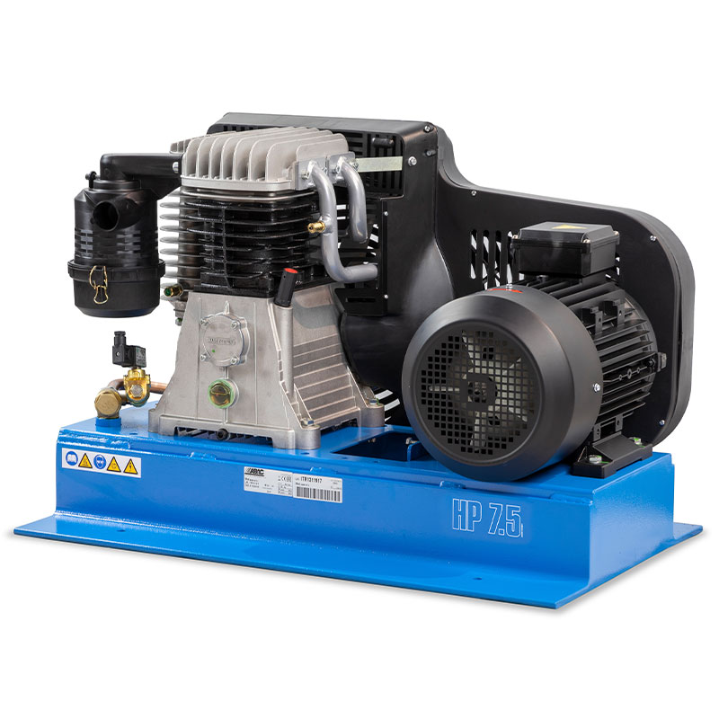 ABAC B6000 BF7,5 - Complete Compressor Unit with 7.5 HP power