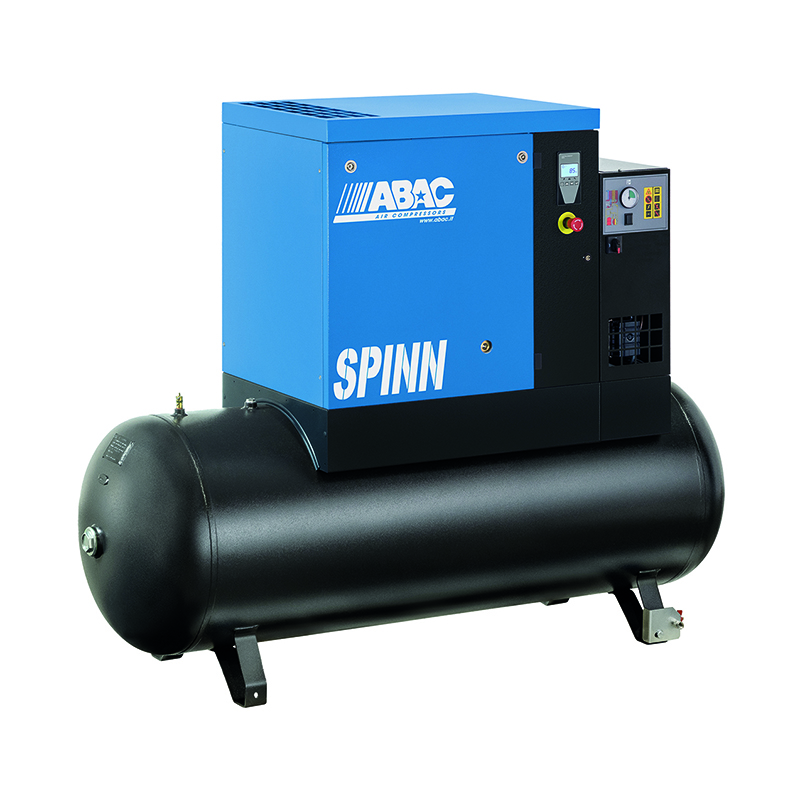 ABAC SPINN 5.5 - 15 kW - Rotary Screw Compressor with 270 L Tank