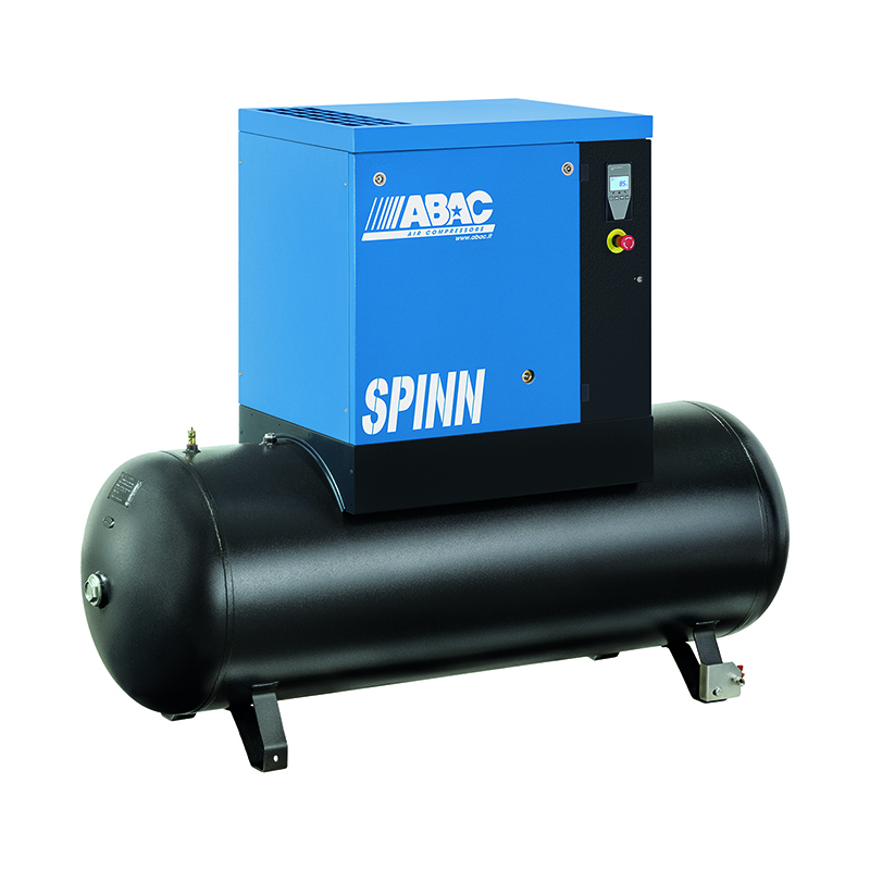 ABAC SPINN 5.5 - 15 kW - Rotary Screw Compressor with 270 L Tank