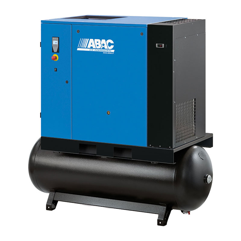 ABAC SPINN 15-22 kW - 400V Compressors with 500 L Tank