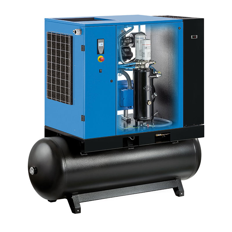 ABAC SPINN 15-22 kW - 400V Compressors with 500 L Tank