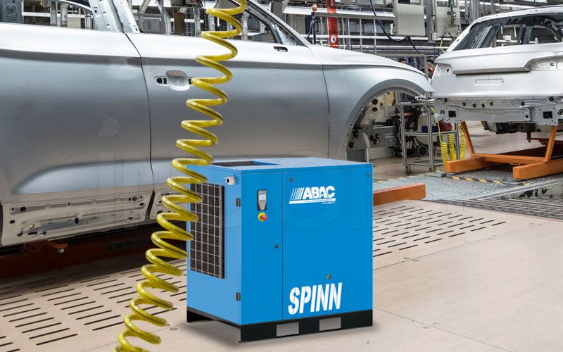 Spinn abac 22 kW basic lubricated screw compressor only