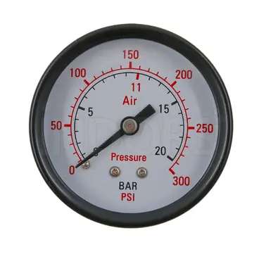 Abac 6214345000 - Manometro per Compressori d'Aria con attacco 1/4'' max 11 bar