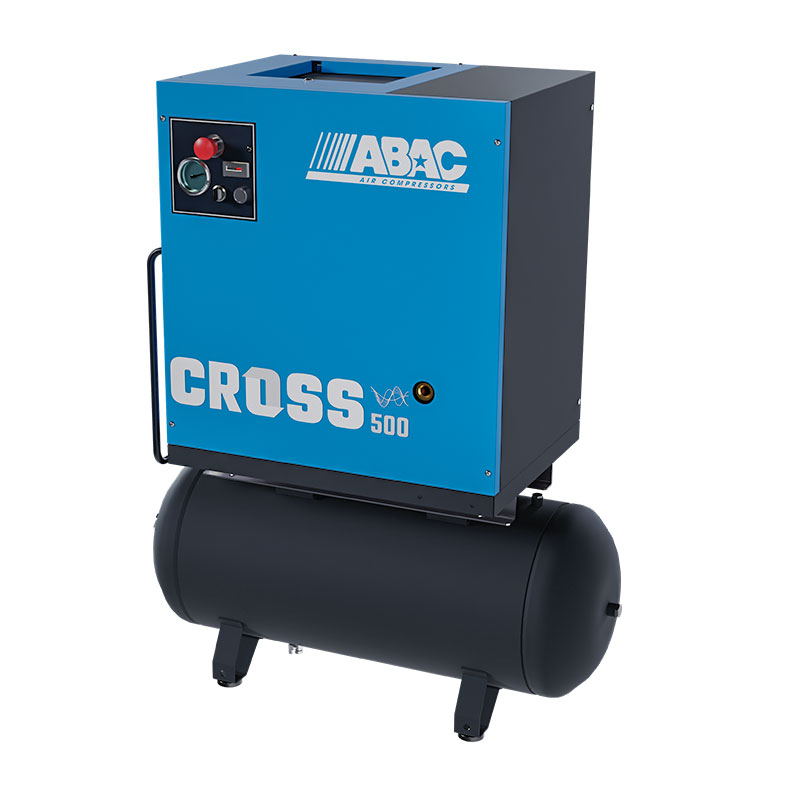 ABAS CROSS 500 100 Liters - Screw Compressor - 5.5 HP Silenced