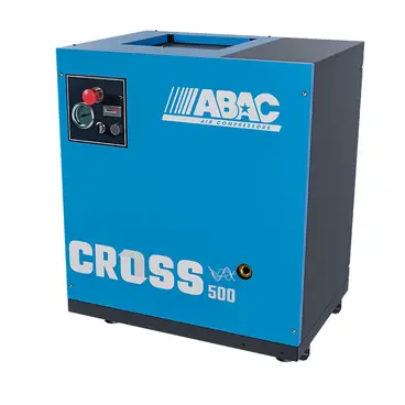 ABAS CROSS 500 su Base - Compressore a Vite - 5.5 HP Silenziato