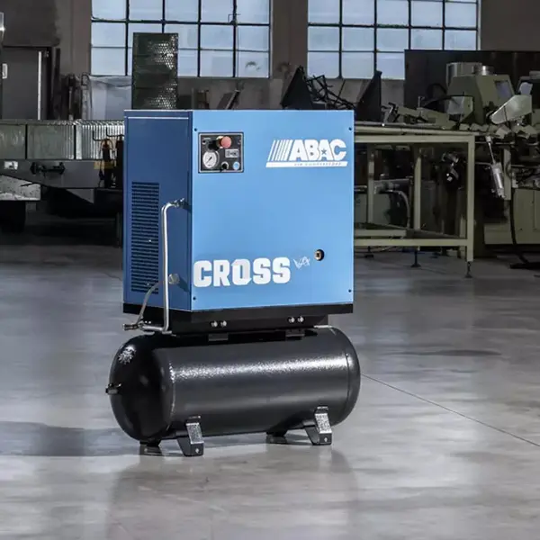 ABAC CROSS 900 su Base 1839025640 - Compressore a pistoni professionale silenziato