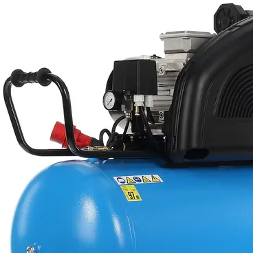 Abac EXP A49B 200 CT5,5 cod. 4116028558 - Compressore Professionale 5,5 HP Carrellato