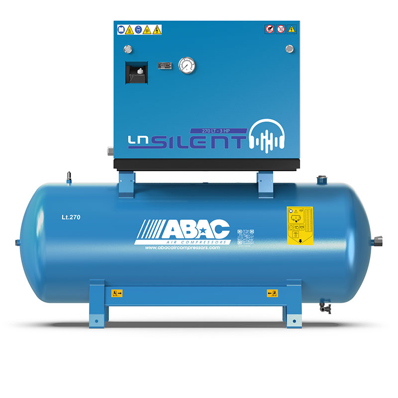 ABAC LN1 A49B 500 - T5.5 DOL Silent Compressor - Frequent Use 598 L/min