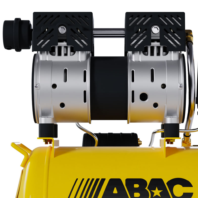 Abac Pole Position XT SIL 10 - 1129981175 Air Compressor 8 bar with 24 L Tank