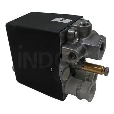 Abac Pressostato 2236112290 10 bar a 4 vie attacco 3/8'' per Compressori Aria da 4 a 5,5 HP