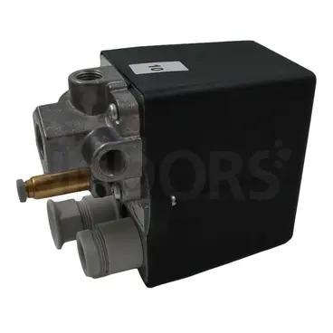 Abac Pressostato 2236112290 10 bar a 4 vie attacco 3/8'' per Compressori Aria da 4 a 5,5 HP