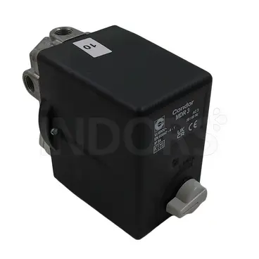 Abac Pressostato 2236112290 10 bar a 4 vie attacco 3/8'' per Compressori Aria da 4 a 5,5 HP