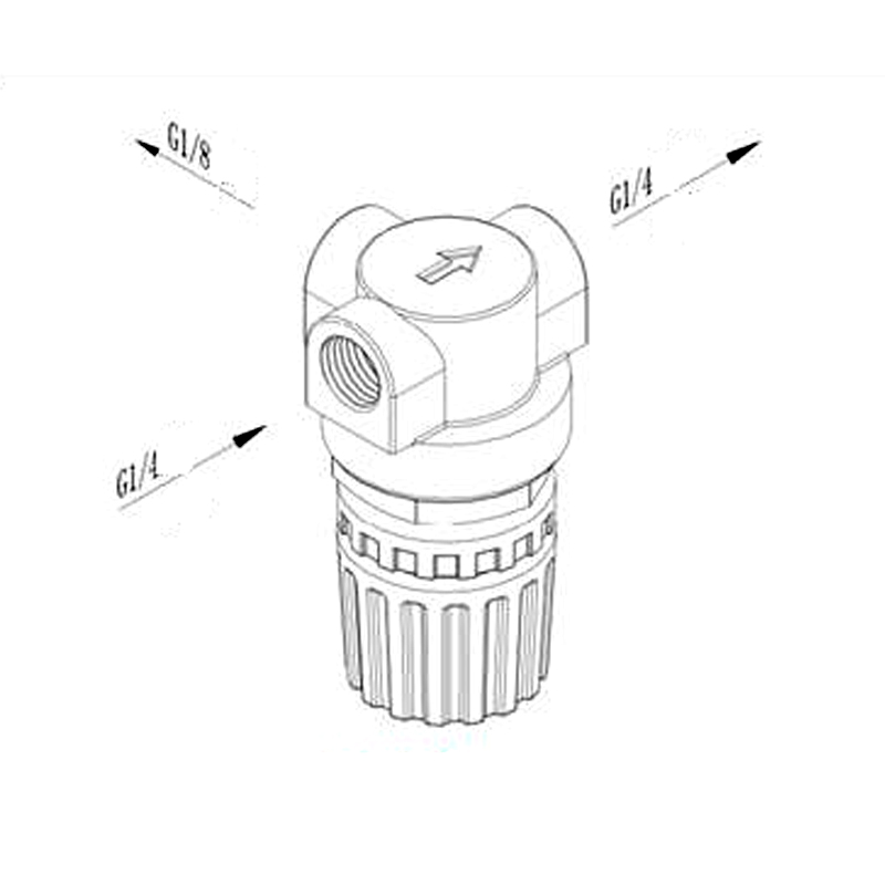 Abac 1127100064 Regolatore di Pressione per Compressori Aria 25÷50 L