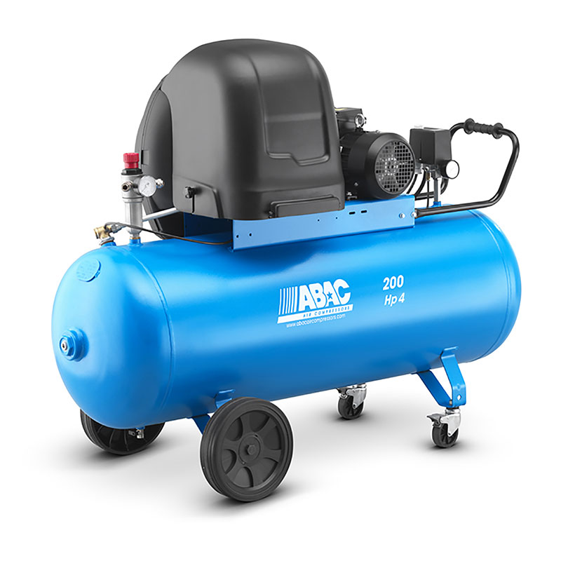 ABAC S A39B 200 CT4 - 4 HP Silent Air Compressor with 200 L Tank 4116007356