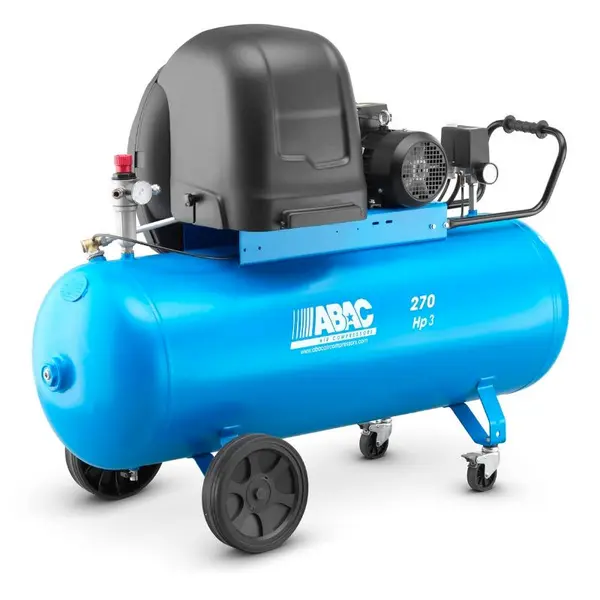 ABAC S A39B 270 CM3 / CT3 - Compressore Aria Silenziato Carrellato