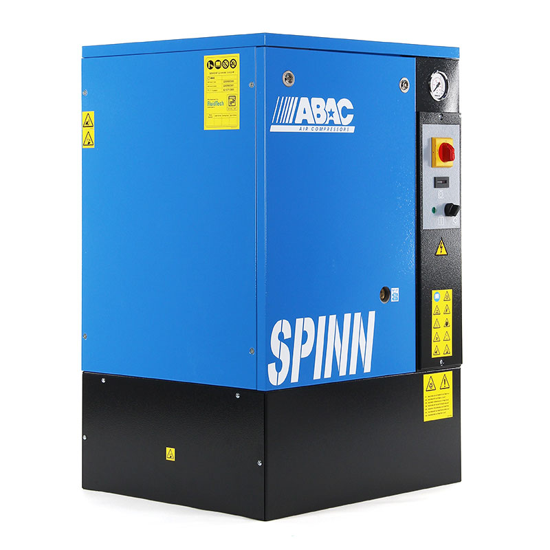 ABAC SPINN 2.2 - 7.5 kW - Silent Screw Compressor without Tank