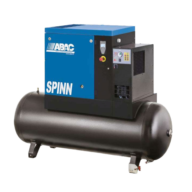 ABAC SPINN 5.5 - 15 kW - 500 L compressor with dryer