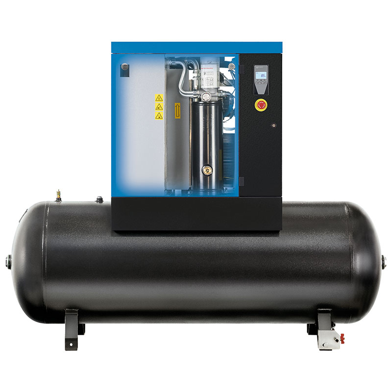 ABAC SPINN 5.5 - 15 kW - Rotary Screw Compressor with 270 L Tank