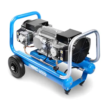Abac Tech Pro ATF-S 4 5+5 10 - Compressore Aria a Ciclo Continuo 10 bar 4 HP con Serbatoio 5+5 L