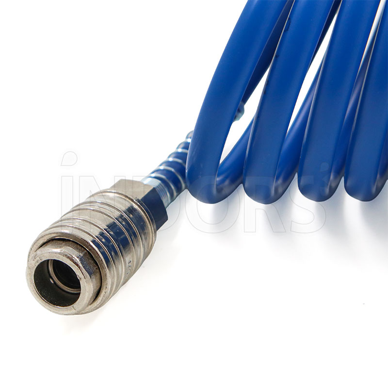 ABAC 2813940005 - Tuyau spiralé de 10 m de long avec raccord rapide