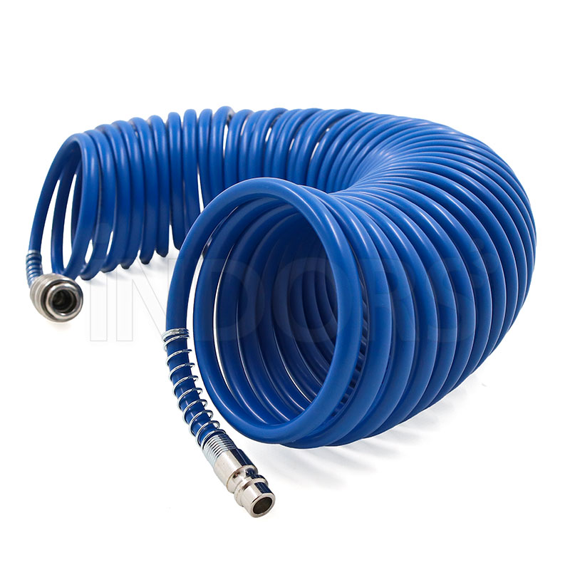 ABAC 2813940005 - Tuyau spiralé de 10 m de long avec raccord rapide