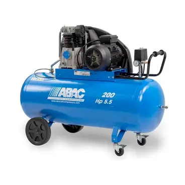 ABAC PRO B5900B 200 LT CT5,5 / FT5,5 - Compressori 5,5 HP Trifase Carrellato 4116019696
