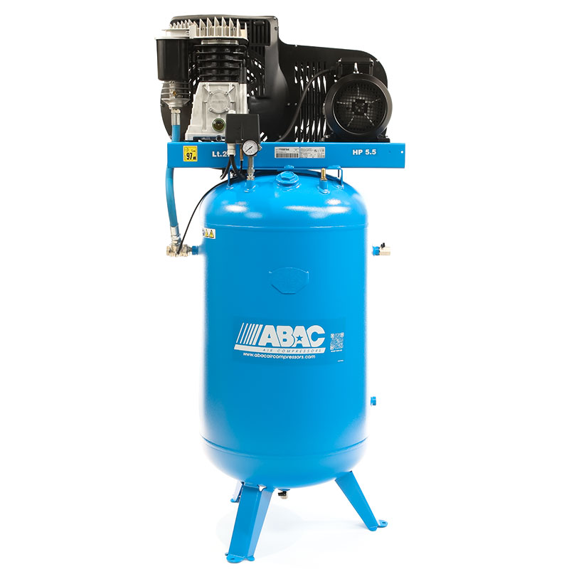 ABAC PRO B5900B 270 LT VT5.5 Vertical Compressor 400V 5.5 HP