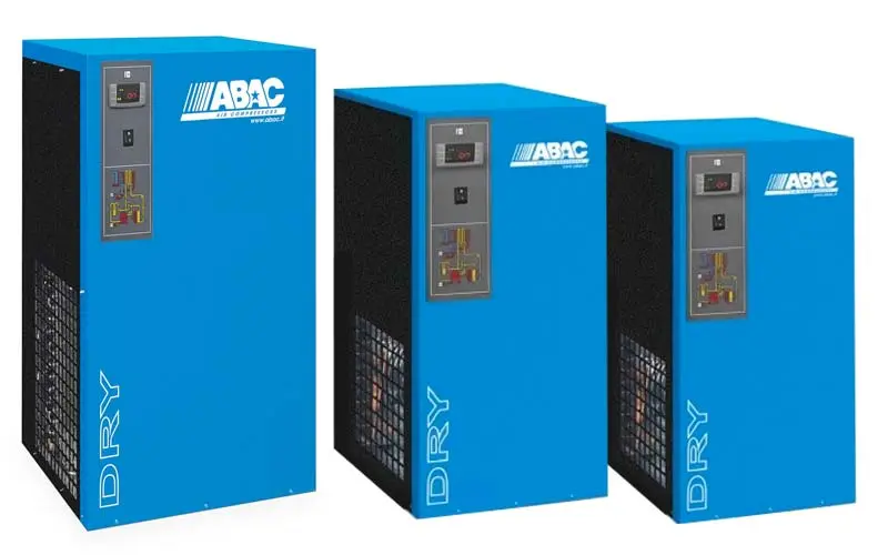 ABAC DRY versioni dal DRY 165 al DRY 360 - Essiccatore Aria Compressa