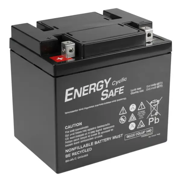 Accu Italia Energy Safe Cyclic 12V 56 Ah 00412552 - Batteria Piombo AGM per Applicazioni Elettriche