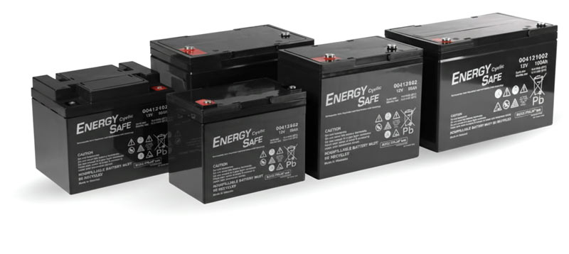 Accu Italia Energy Safe Cyclic 12V 56 Ah 00412552 - Batteria Piombo AGM per Applicazioni Elettriche