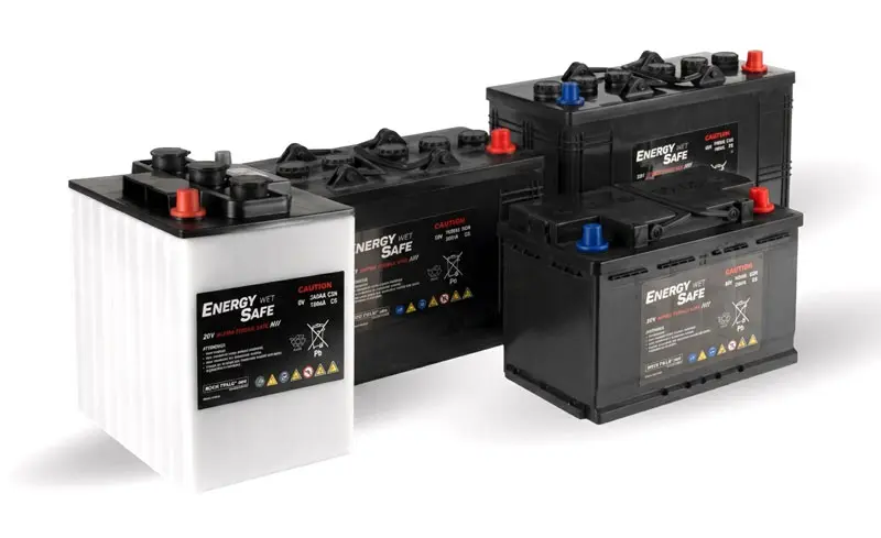 Accu Italia ES06220T 0365095 - Batteria al Piombo-Acido 6V 220 Ah per Veicoli Elettrici